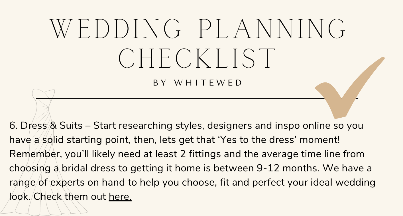 Wedding Planning Checklist